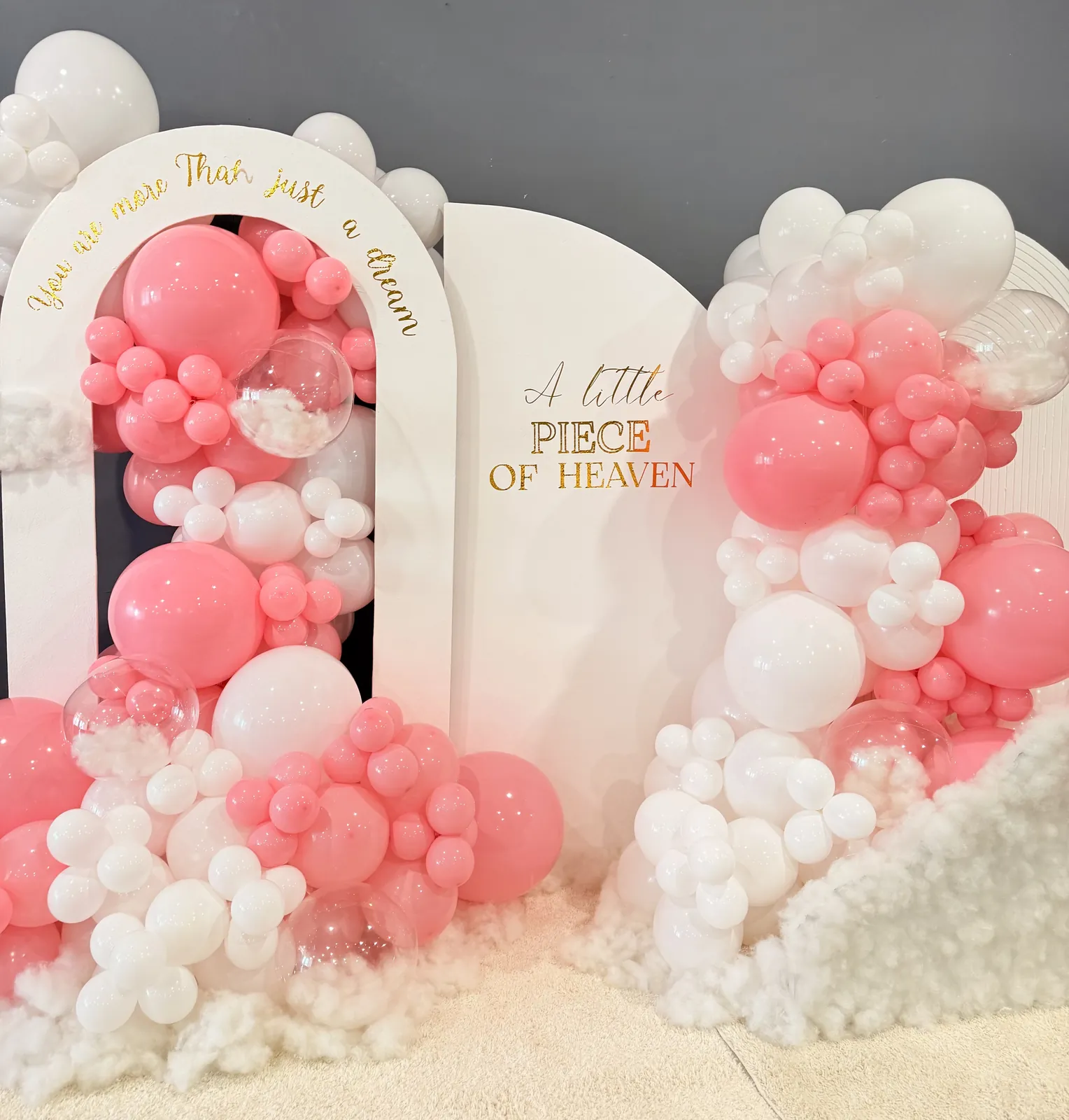 Decoración de baby showers realizada por GoPhoenix