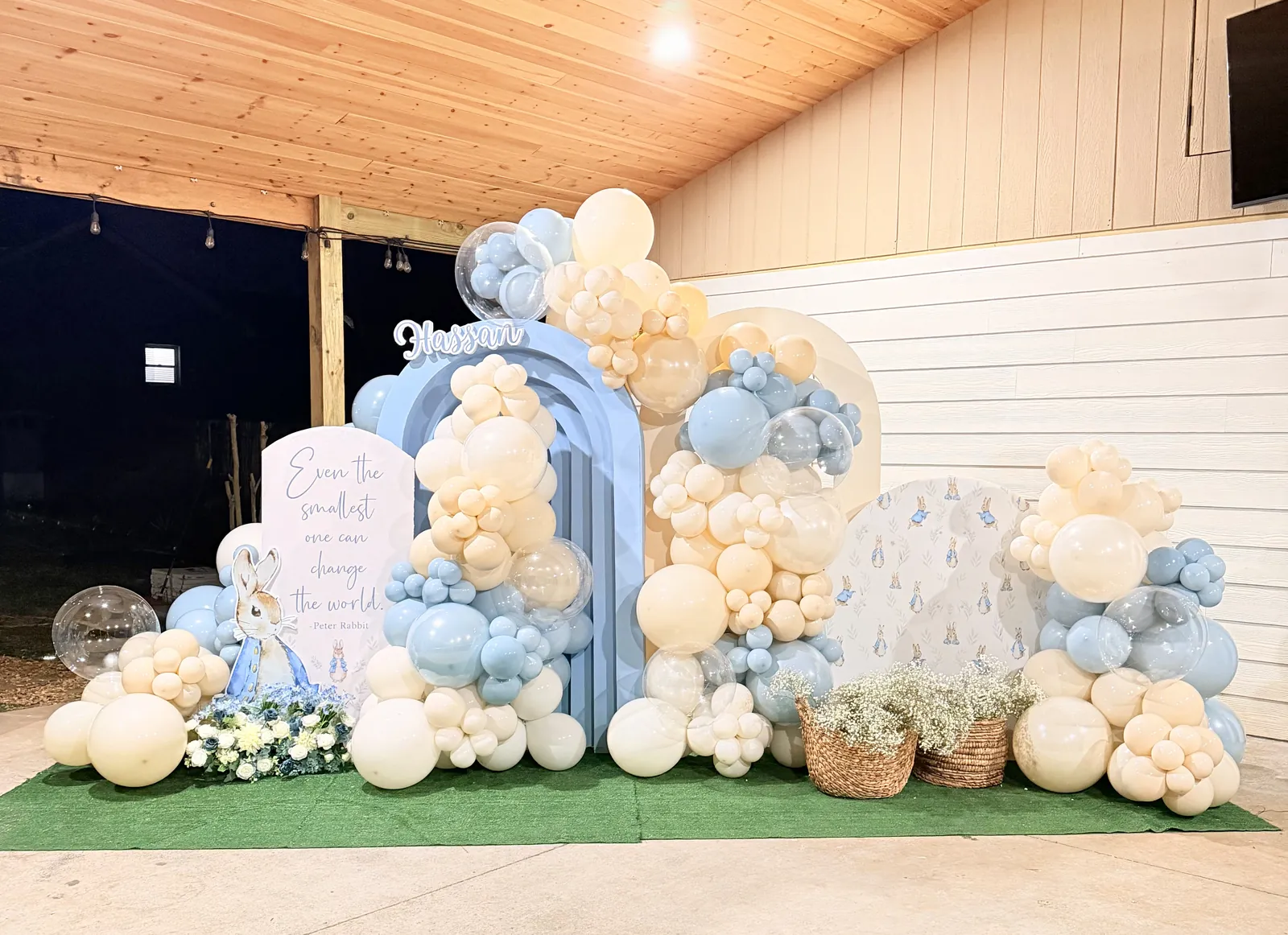 Decoración de baby showers realizada por GoPhoenix