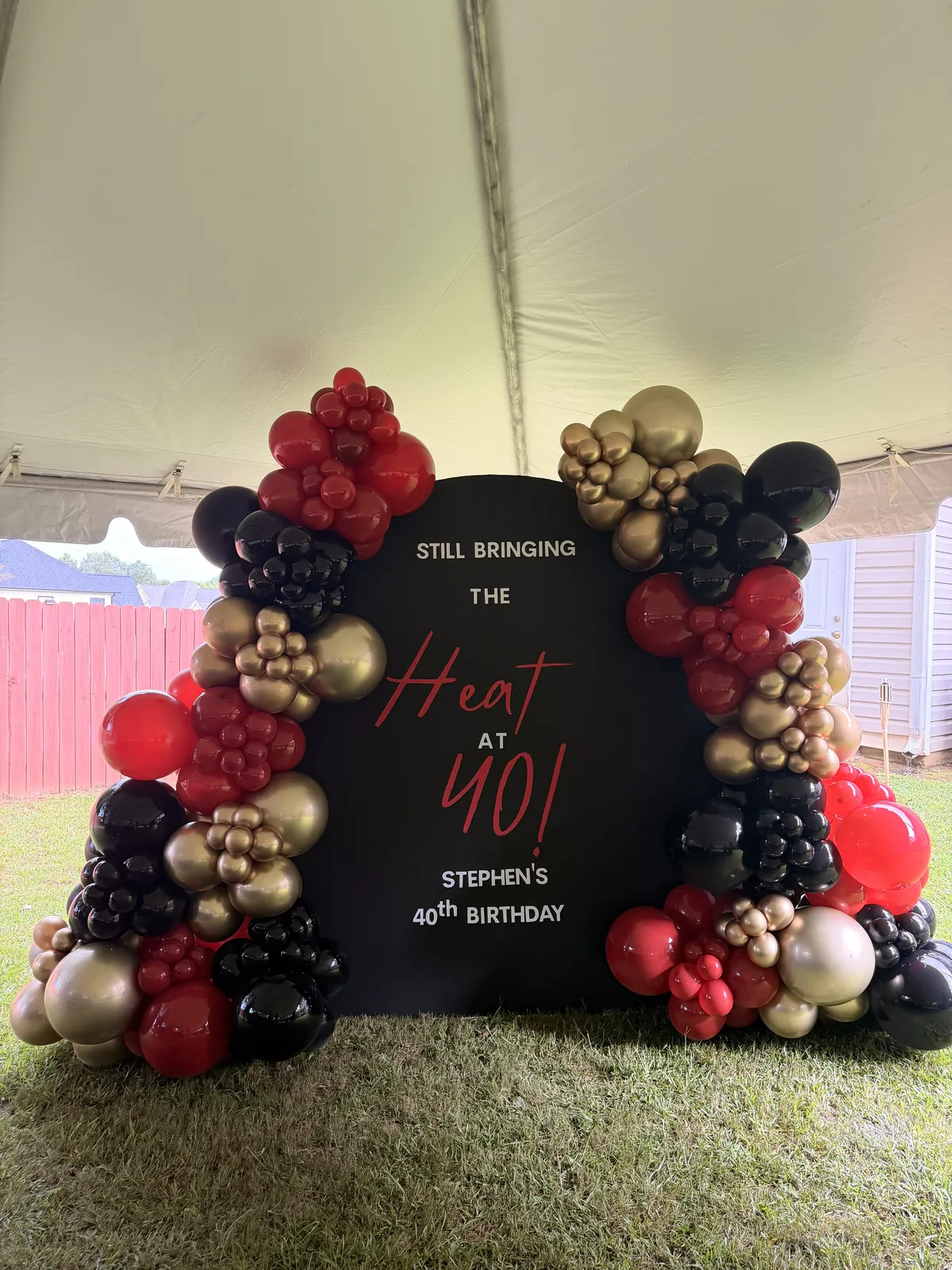 Decoración de cumpleaños realizada por GoPhoenix