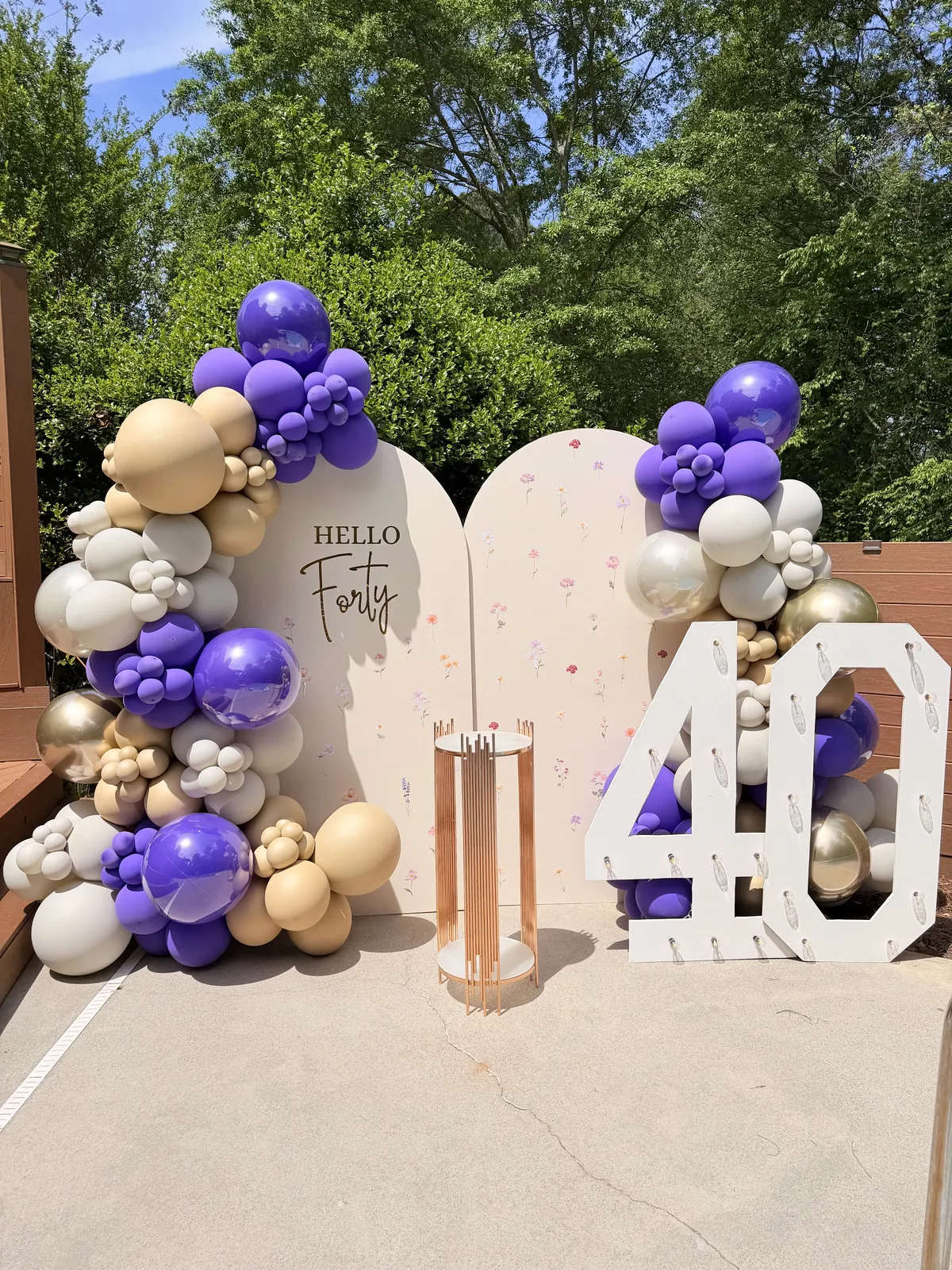 Decoración de cumpleaños realizada por GoPhoenix