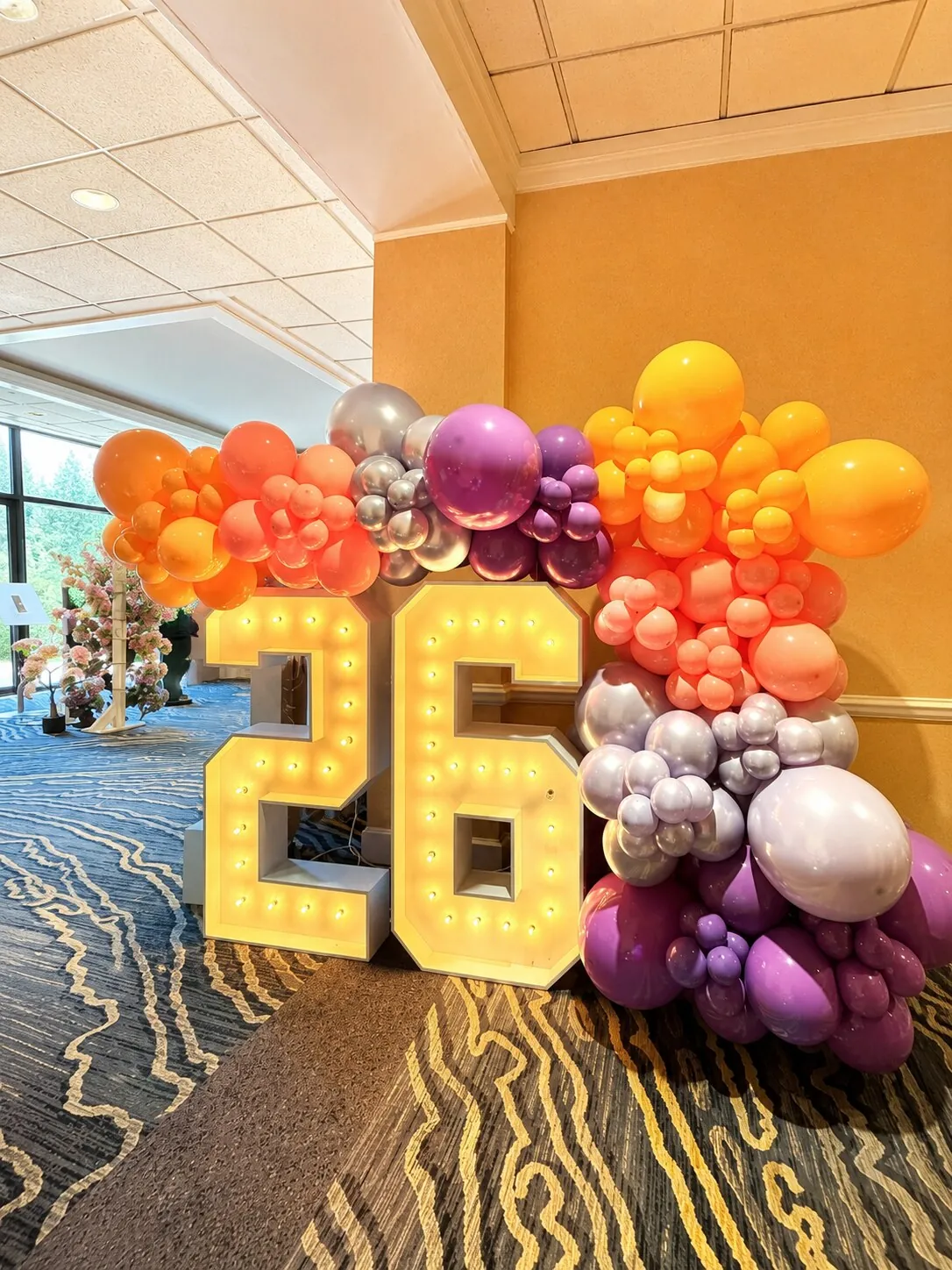 Decoración de eventos corporativos realizada por GoPhoenix