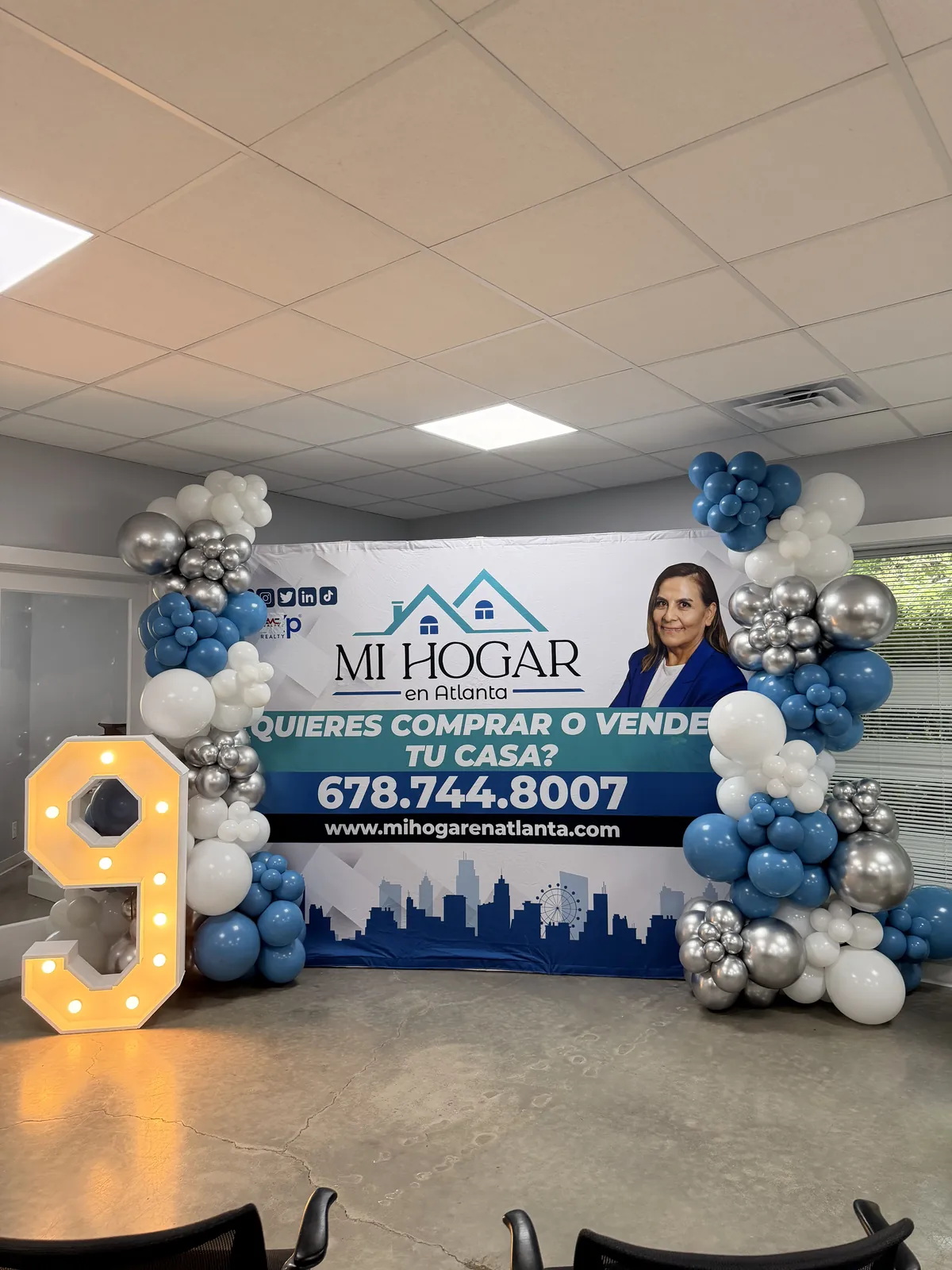 Decoración de eventos corporativos realizada por GoPhoenix