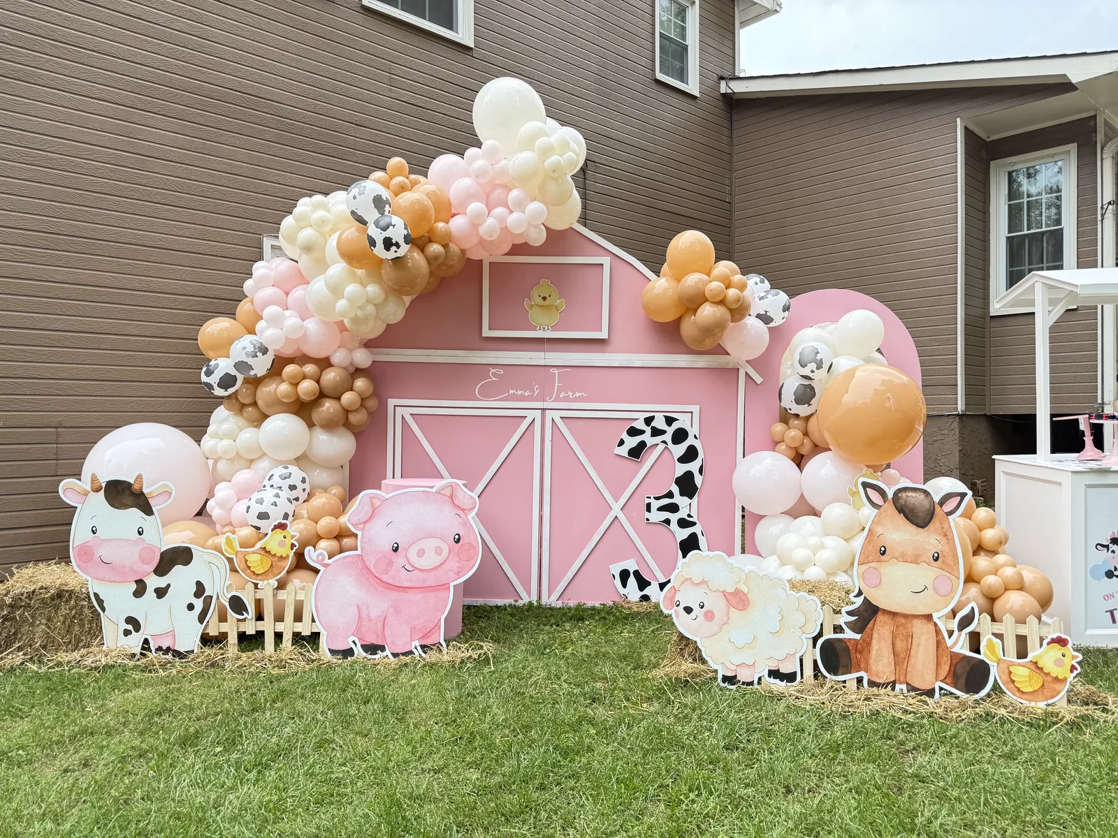 Decoración de cumpleaños infantiles realizada por GoPhoenix